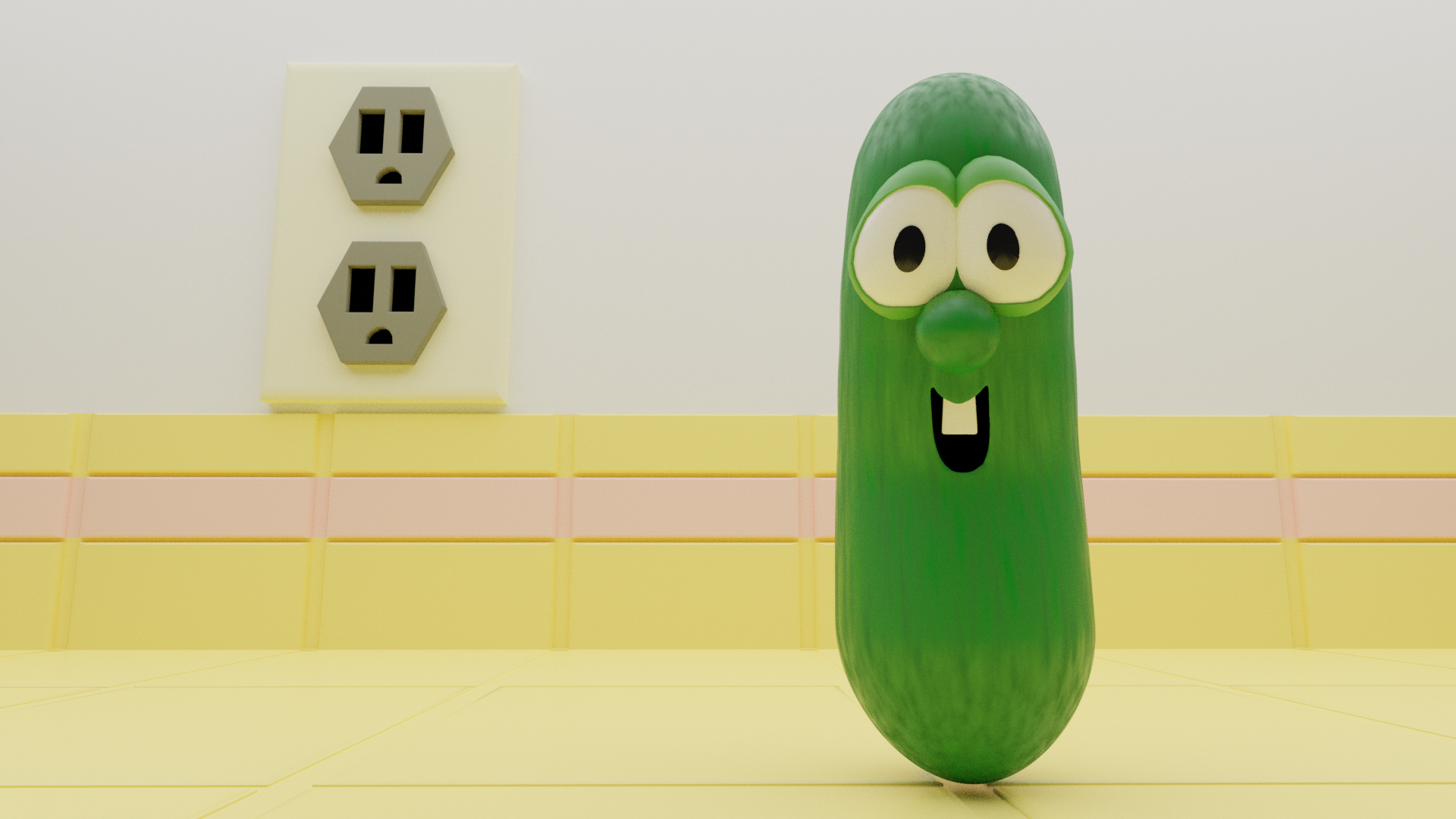 Larry the Cucumber Rig preview image 3